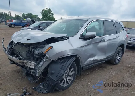 2019 Honda Pilot Ex-L z USA, uszkodzony, nr VIN 5FNYF6H49KB022028